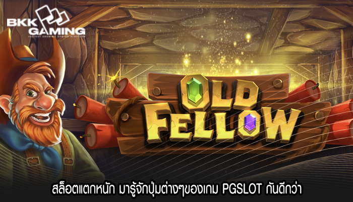 สล็อตแตกหนัก มารู้จักปุ่มต่างๆของเกม PGSLOT กันดีกว่า