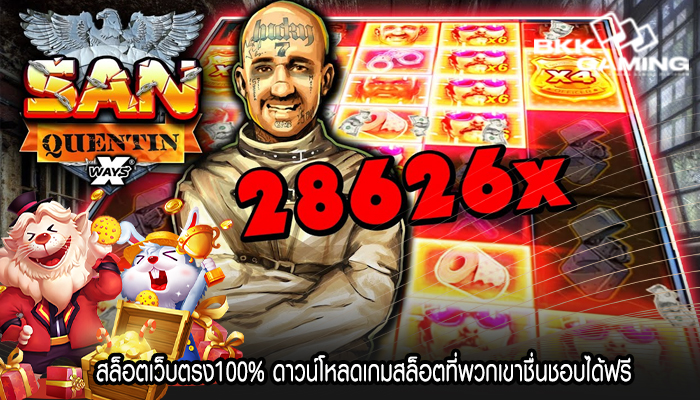 สล็อตเว็บตรง100% ดาวน์โหลดเกมสล็อตที่พวกเขาชื่นชอบได้ฟรี