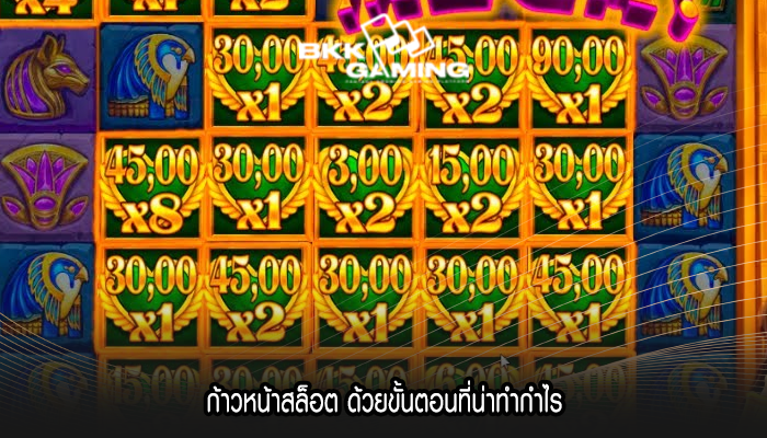 ก้าวหน้าสล็อต ด้วยขั้นตอนที่น่าทำกำไร