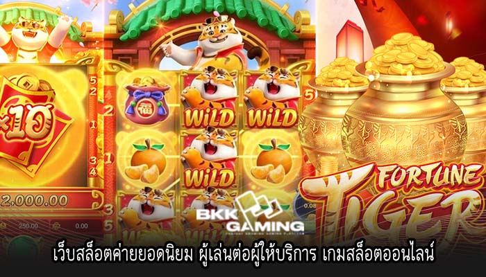 เว็บสล็อตค่ายยอดนิยม ผู้เล่นต่อผู้ให้บริการ เกมสล็อตออนไลน์