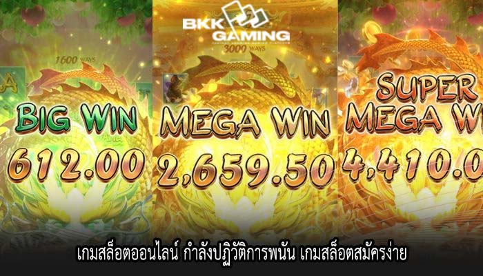 เกมสล็อตออนไลน์ กำลังปฏิวัติการพนัน เกมสล็อตสมัครง่าย