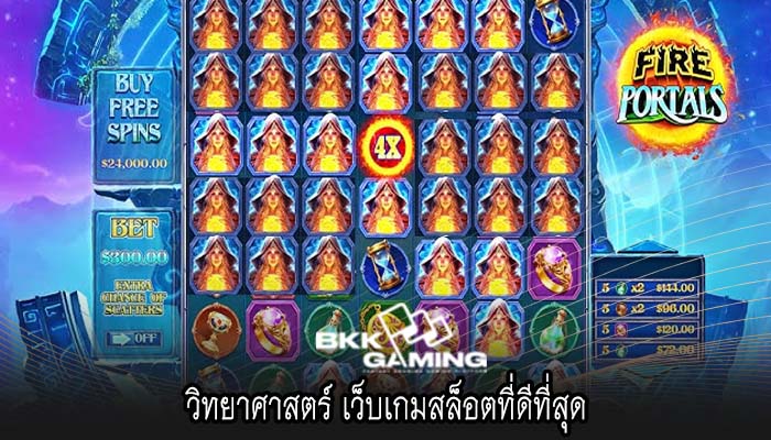 วิทยาศาสตร์ เว็บเกมสล็อตที่ดีที่สุด