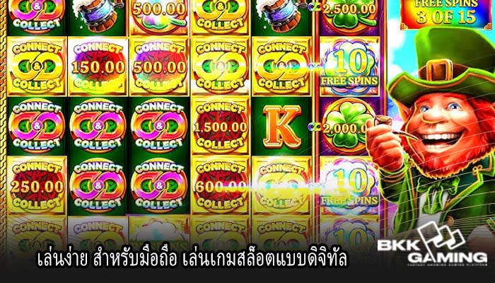 เล่นง่าย สำหรับมือถือ เล่นเกมสล็อตแบบดิจิทัล